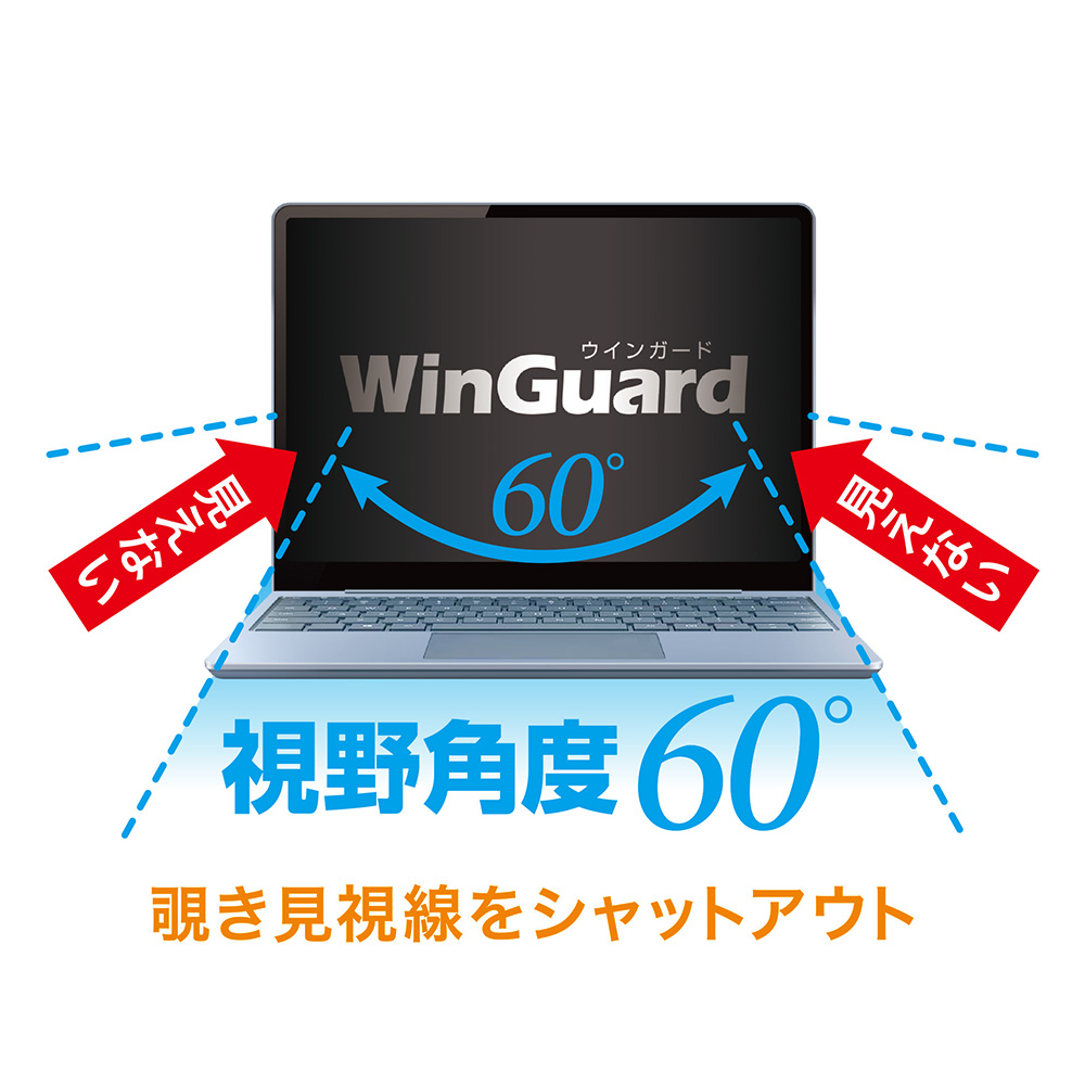 WinGuard（ウィンガード）覗き見防止イメージ